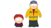 Calvin and Little Buck - South Park