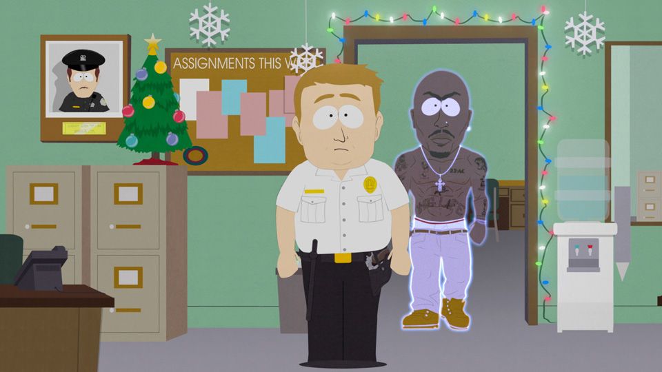 A Black Guy Walked Into The Police Station - Seizoen 18 Aflevering 10 - South Park