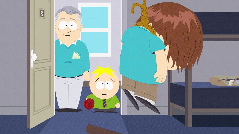 Butters Arrives at Camp - Season 11 Episode 2 - South Park