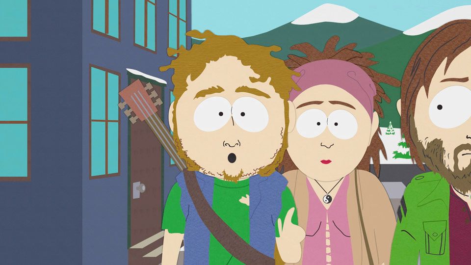 College Know it all Hippies - Season 9 Episode 2 - South Park