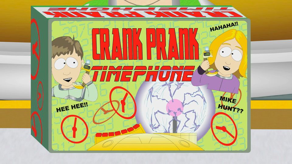 Crank Prank Time Phone - Season 10 Episode 13 - South Park