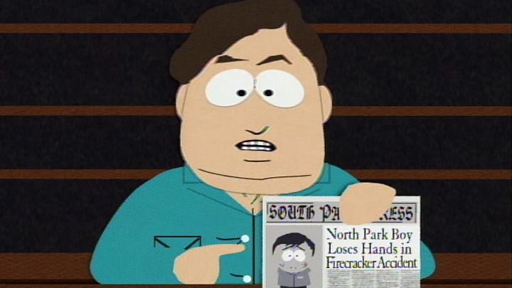 Denied Fireworks - Season 2 Episode 8 - South Park