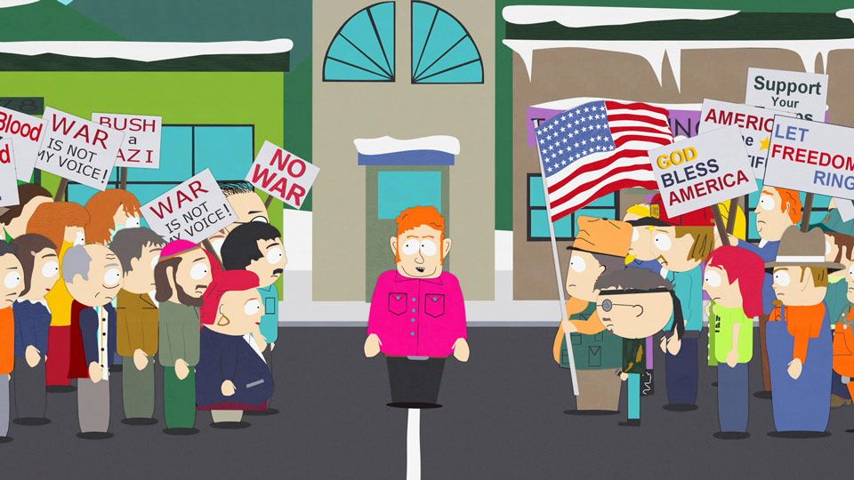 Dividing the Town - Season 7 Episode 1 - South Park