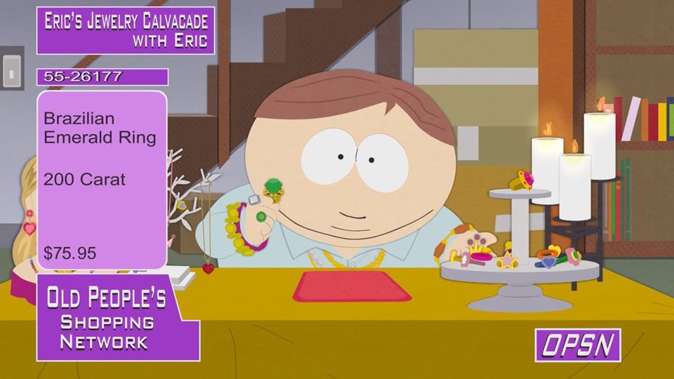 Eric's Jewelry Calvacade - Season 16 Episode 2 - South Park