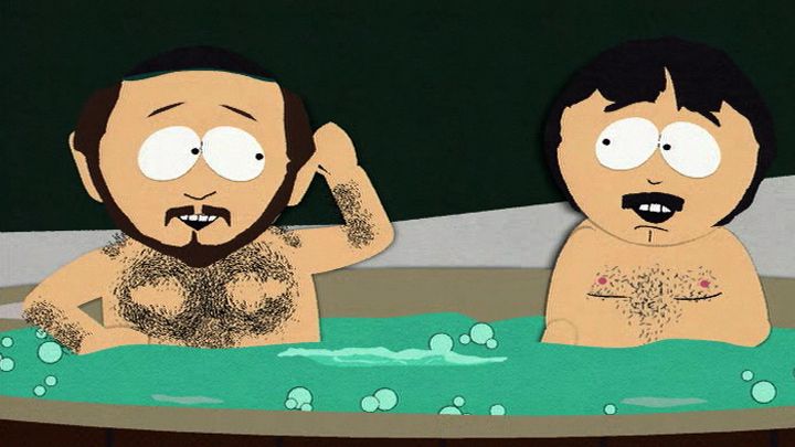 Two Guys Naked in a Hot Tub - Season 3 Episode 8 - South Park