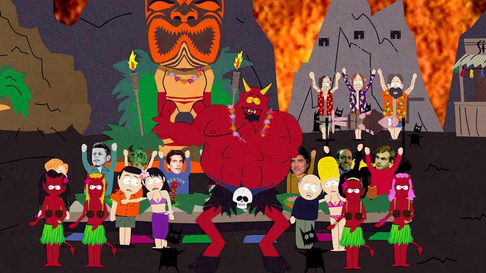 Luau in Hell - Season 4 Episode 10 - South Park