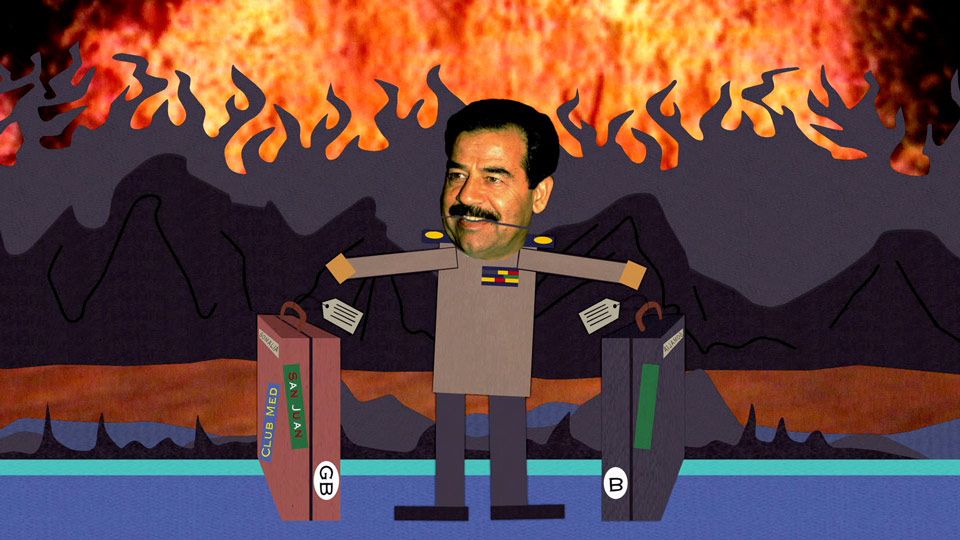 Saddam's Back in Hell - Seizoen 4 Aflevering 10 - South Park