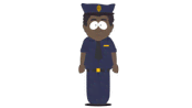 African-American Policeman - South Park