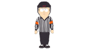 Ice Hockey Referee (Stanley's Cup) - South Park