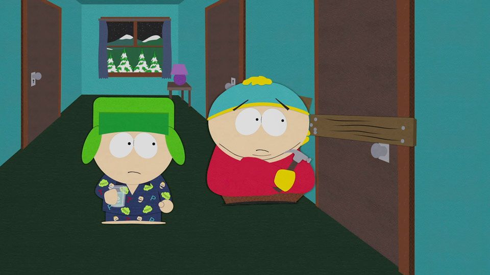 Cartman Boards In Kyle - Season 7 Episode 13 - South Park