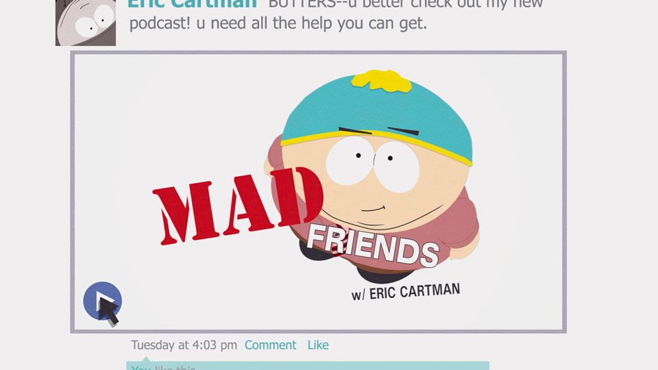 You have 0 friends - Season 14 Episode 4 - South Park