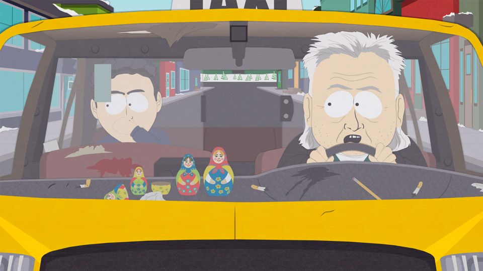 Not Enough People Taking Cab - Season 18 Episode 4 - South Park