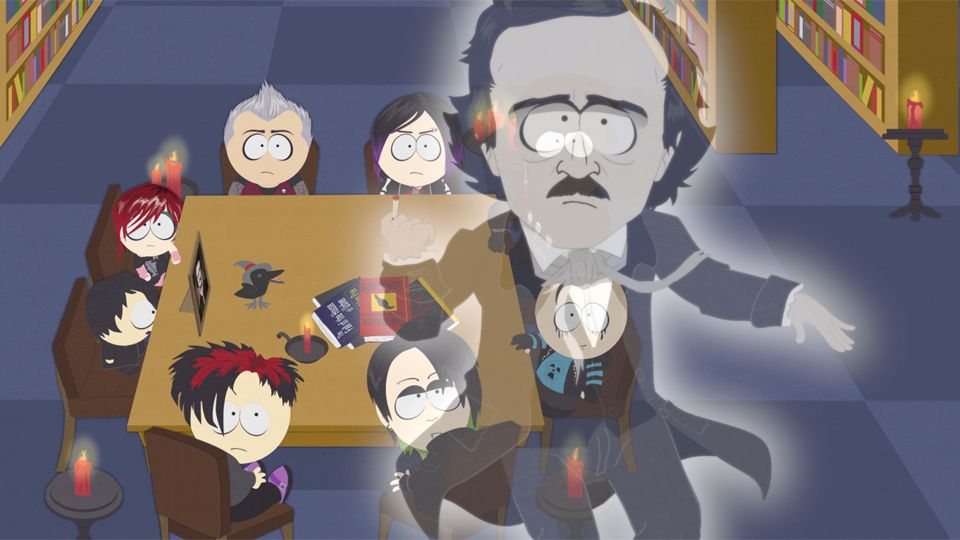 Summoning Edgar Allen Poe - Season 17 Episode 4 - South Park