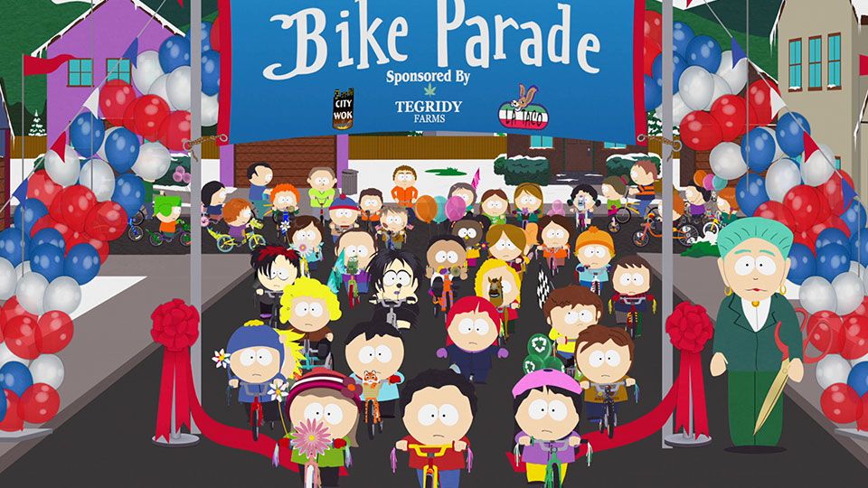 The Bike Parade - Seizoen 22 Aflevering 10 - South Park